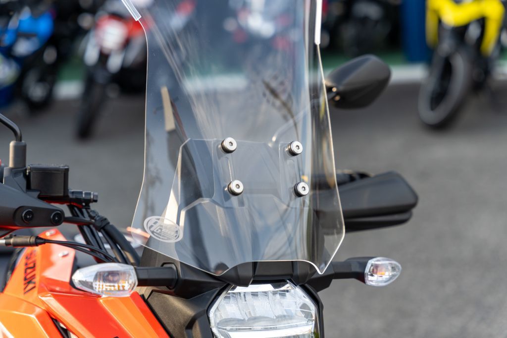 AERO GEARエアロギア　スズキVストローム２５０ＳＸ専用　エアロロングスクリーン　クリア　ＡＧ－ＳＸ０１_2