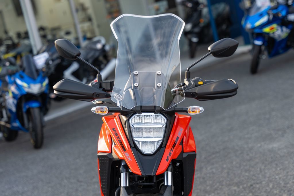 AERO GEARエアロギア　スズキVストローム２５０ＳＸ専用　エアロロングスクリーン　クリア　ＡＧ－ＳＸ０１_3