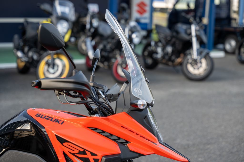 AERO GEARエアロギア　スズキVストローム２５０ＳＸ専用　エアロロングスクリーン　クリア　ＡＧ－ＳＸ０１_6