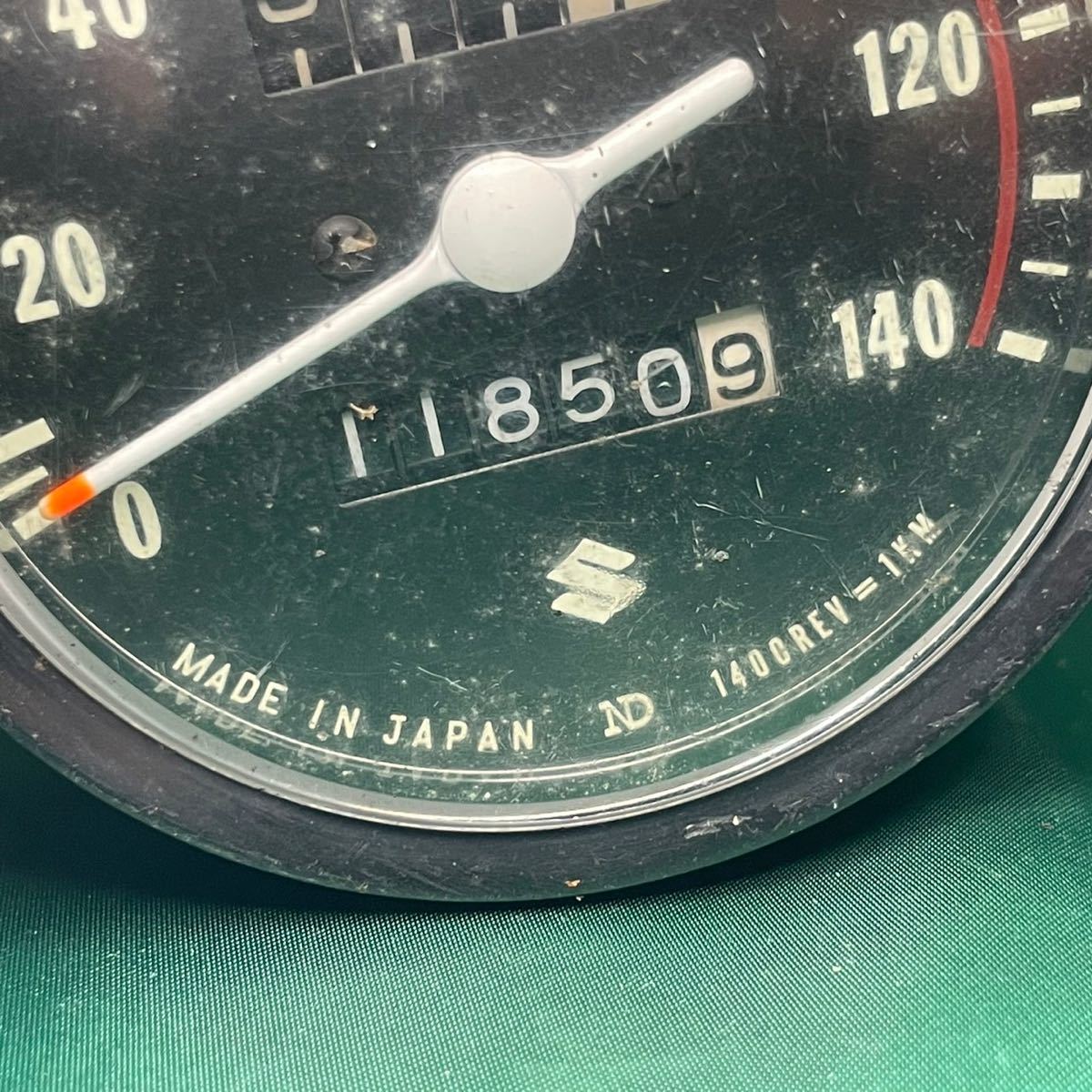 希少部品 スズキ バンバン 125 純正スピードメーター タコメーター