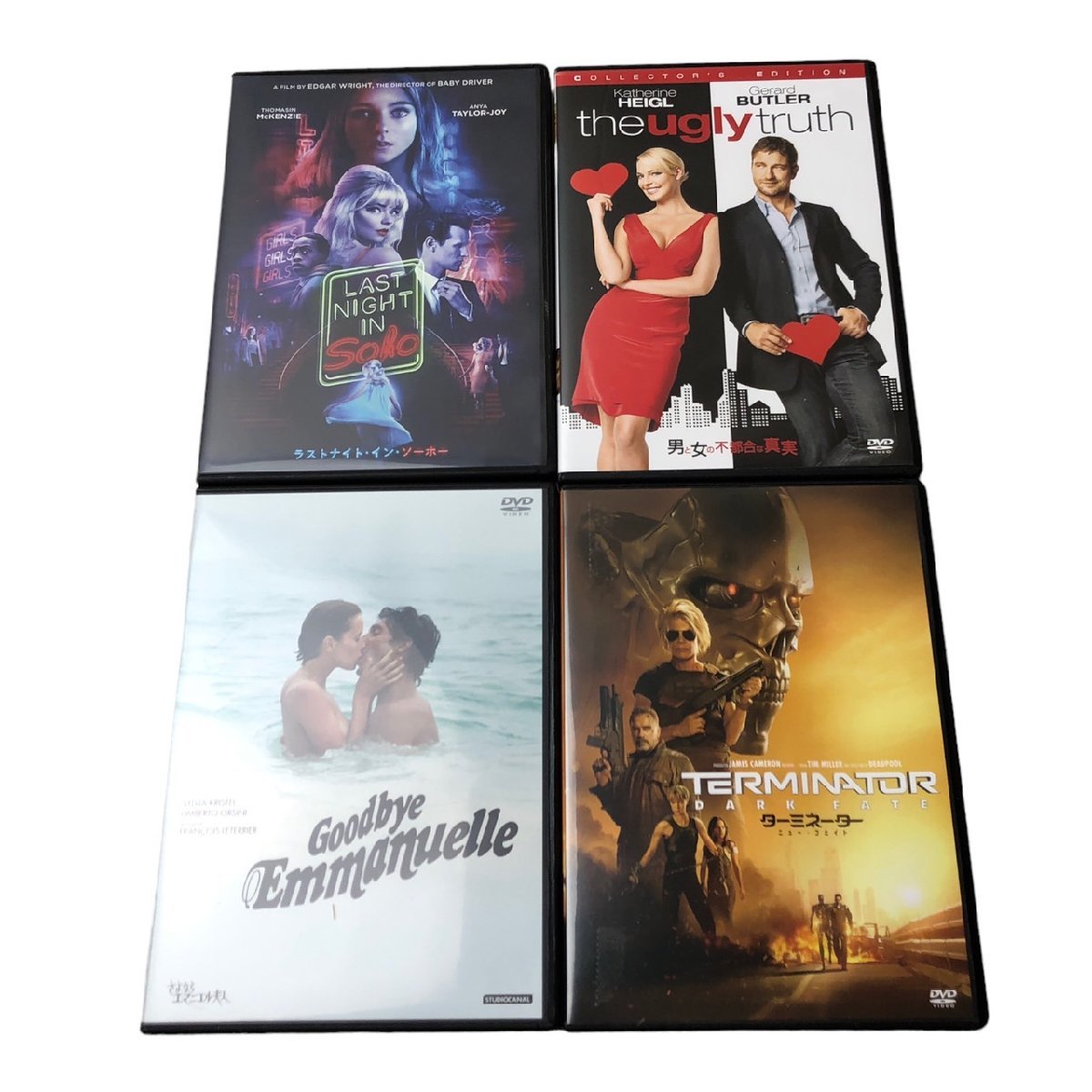 USED ラストナイト イン ソーホー 男と女の不都合な真実 さよならエマニエル夫人 ターミネーター ニューフェイト DVD 4枚 セット ケース付_1