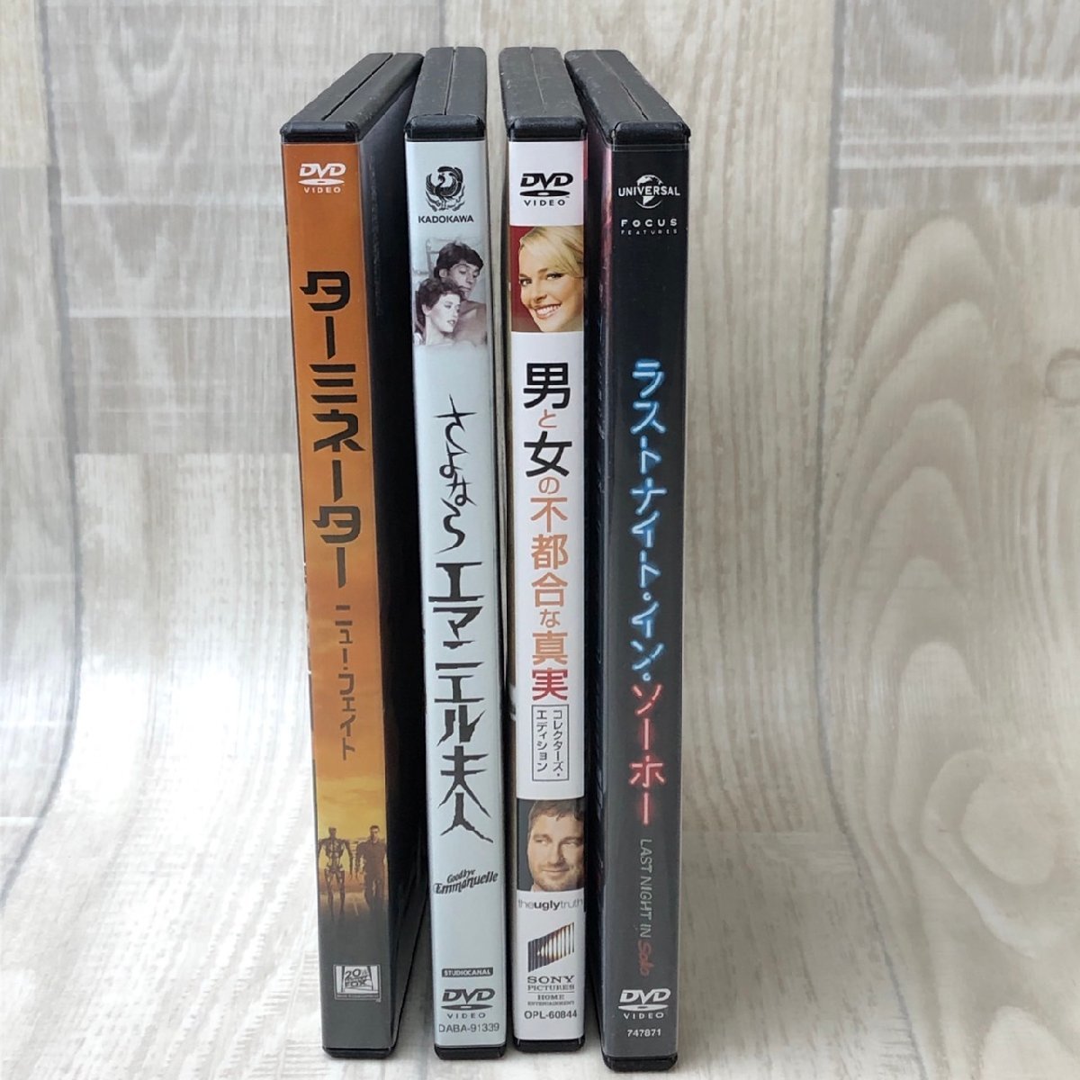 USED ラストナイト イン ソーホー 男と女の不都合な真実 さよならエマニエル夫人 ターミネーター ニューフェイト DVD 4枚 セット ケース付_7