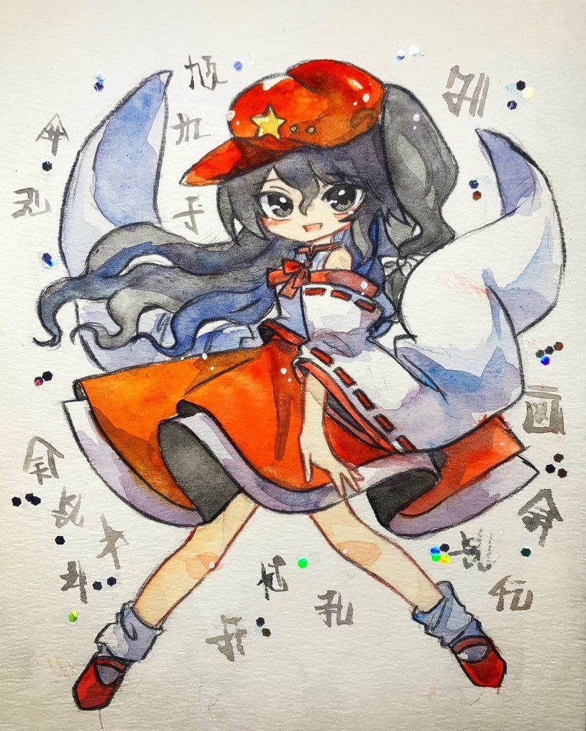 東方Project レーベルのあの子 手描きイラスト 【公式通販】