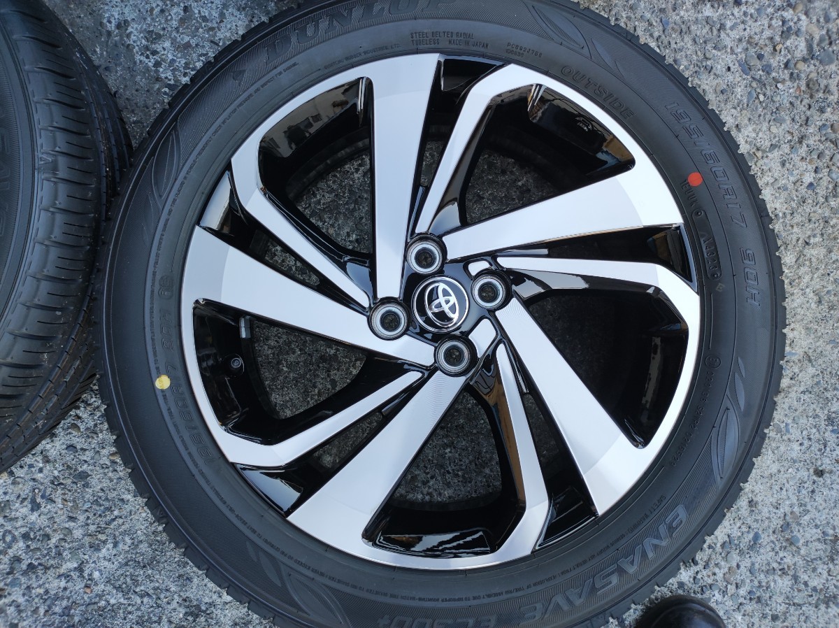 新車外し トヨタ ライズ Z 純正ホイールタイヤセット 4本 ナット付