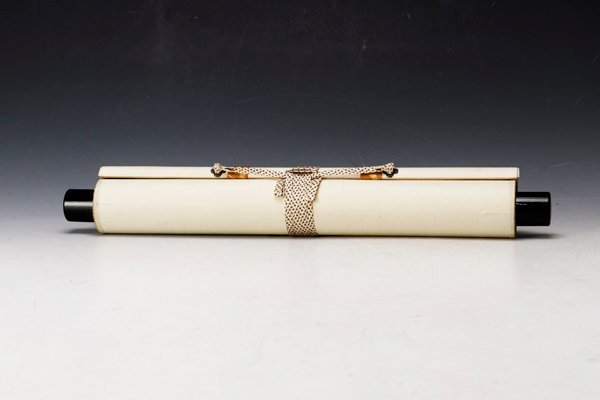 古美味】即中斎 自筆一行書「月知明月秋」軸装 茶道具 保証品 IB9b (書