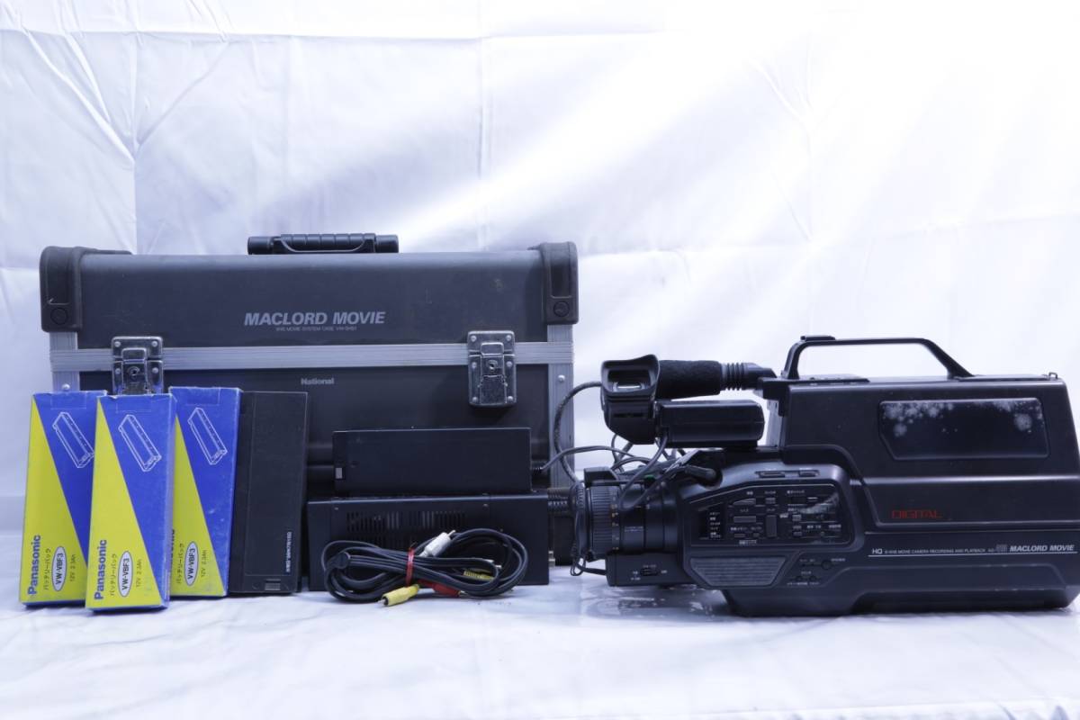 National ナショナル VHSビデオカメラ AG-410 #28205(VHSビデオデッキ