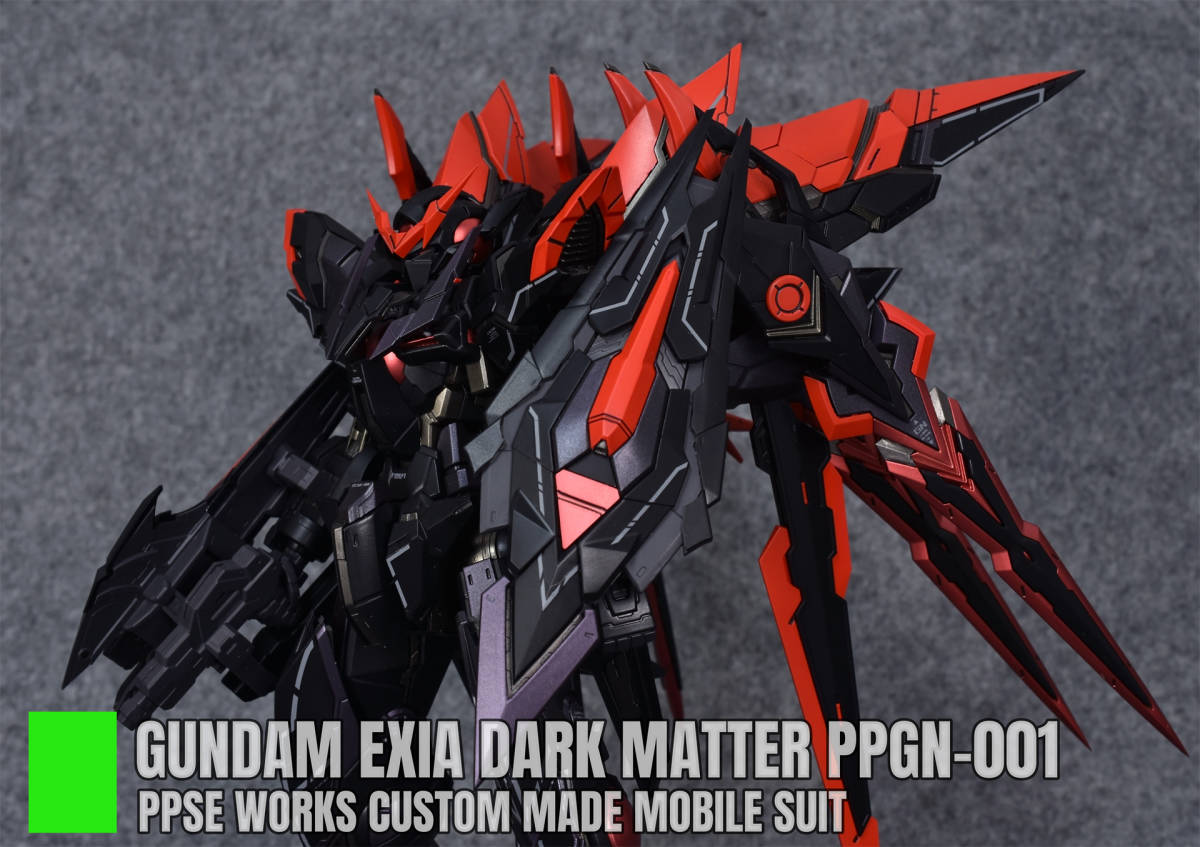 MG 1/100 PPGN-001 ガンダムエクシアダークマター Gundam Exia Dark