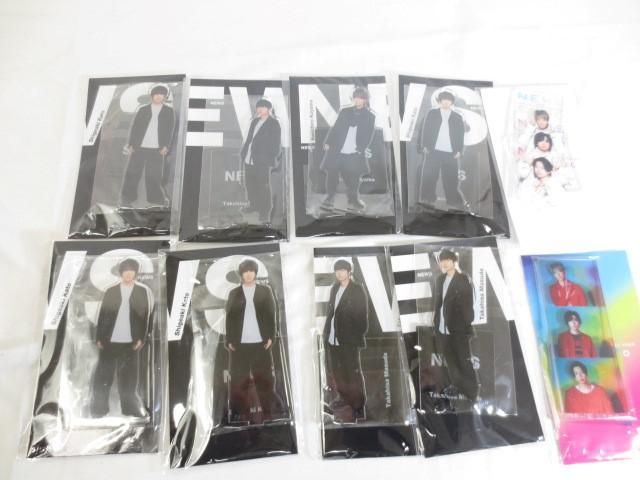 同梱可】良品 NEWS 小山 慶一郎 増田貴久 加藤シゲアキ アクリル  