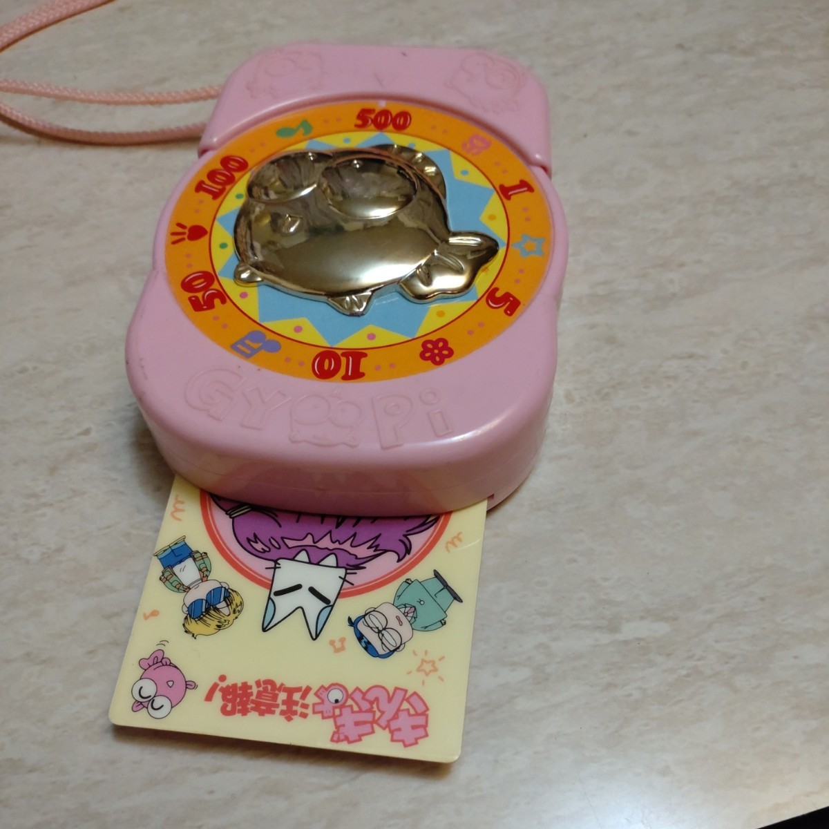 レトロ】きんぎょ注意報！ 貯金箱 1990年 ぎょぴちゃん わぴこ グッズ 