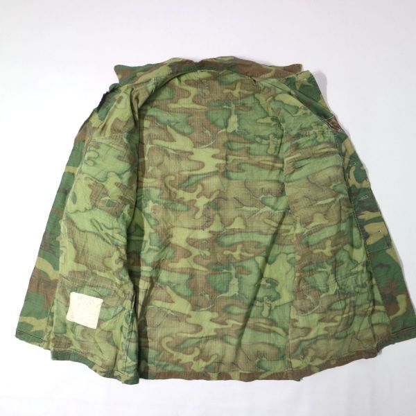 SALE///// 60年代 米軍実物 US MIRITARY ジャングルファティーグ ジャケット ミリタリー 迷彩 軍物 グリーンリーフカモ (M) L1334_3