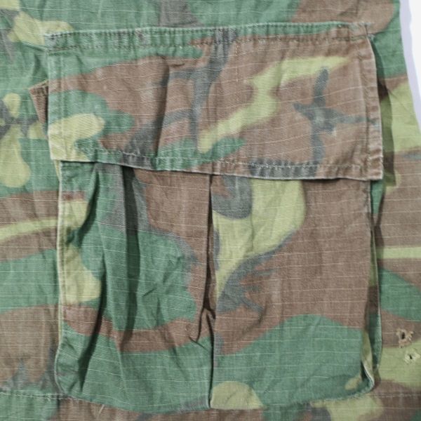 SALE///// 60年代 米軍実物 US MIRITARY ジャングルファティーグ ジャケット ミリタリー 迷彩 軍物 グリーンリーフカモ (M) L1334_7