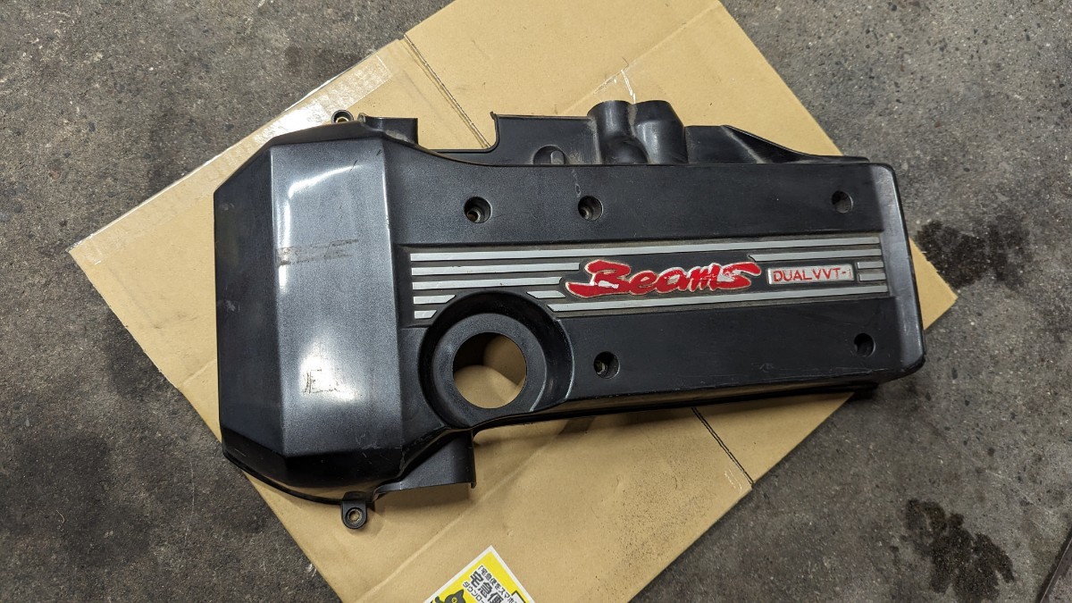 トヨタ SXE10 アルテッツァ RS200 純正 3S-GE エンジンカバー エンジン