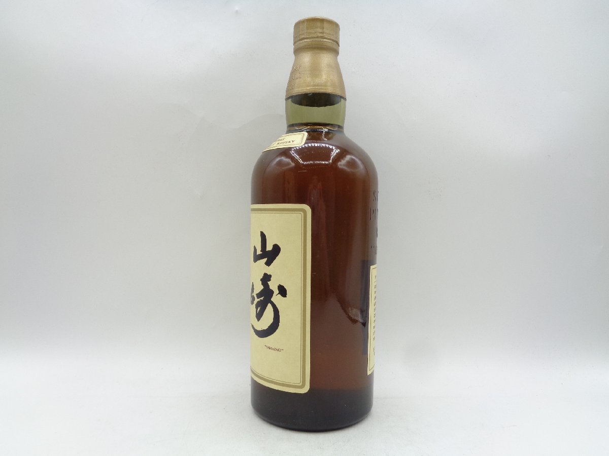 希少☆向獅子☆旧ラベル☆サントリー☆山崎12年☆ピュアモルト☆750ml☆未開栓 SUNTORY PURE MALT WHISKY サントリー ピュアモルト ウイスキー 山崎