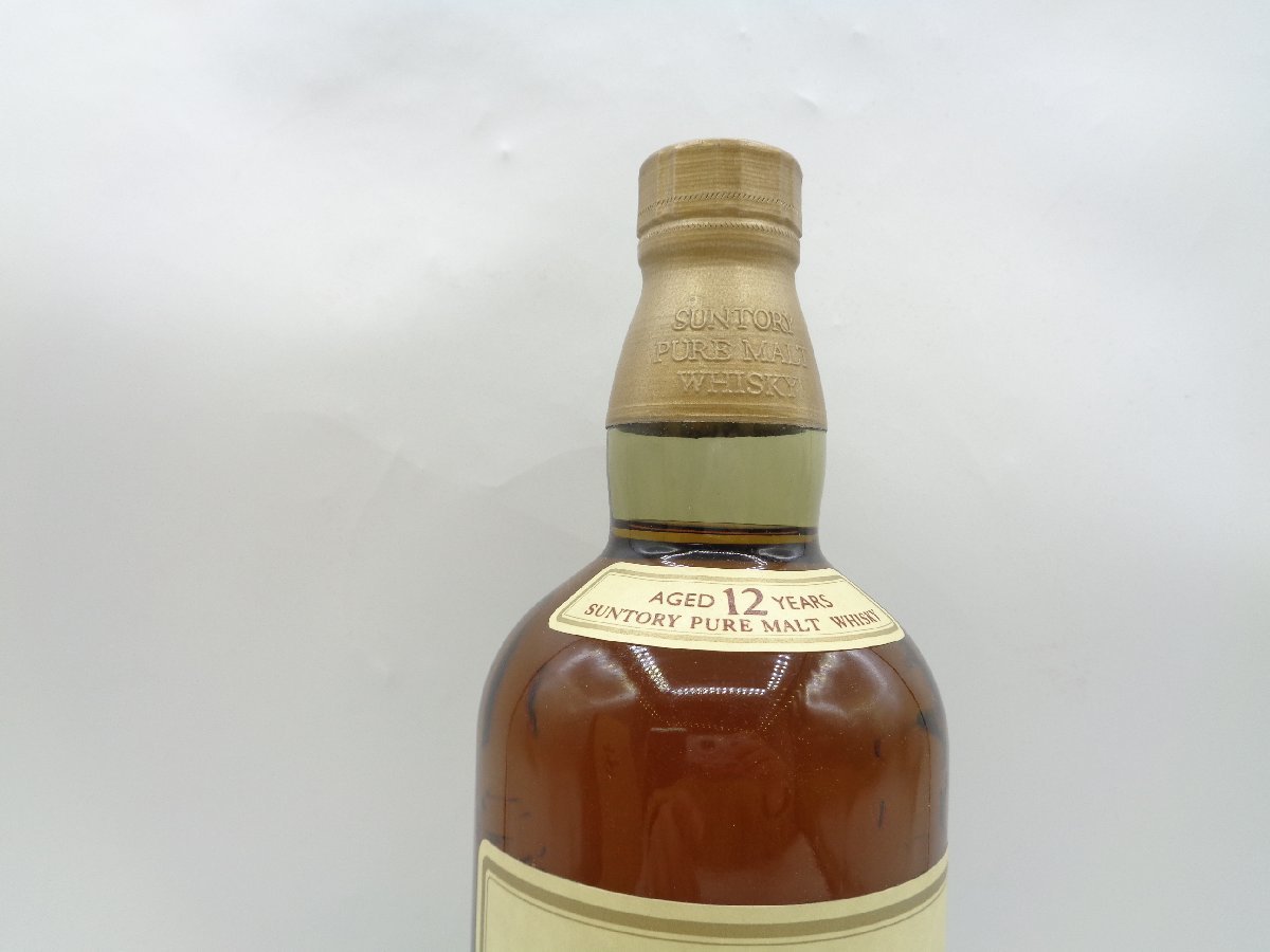 SUNTORY PURE MALT WHISKY サントリー ピュアモルト ウイスキー 山崎