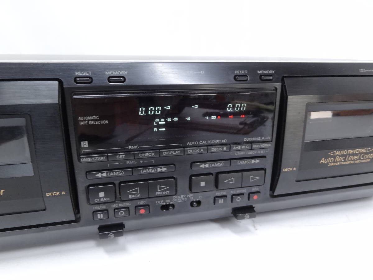 SONY〉 ステレオカセットデッキ TC-WE725 JUNK カセットデッキ 一般