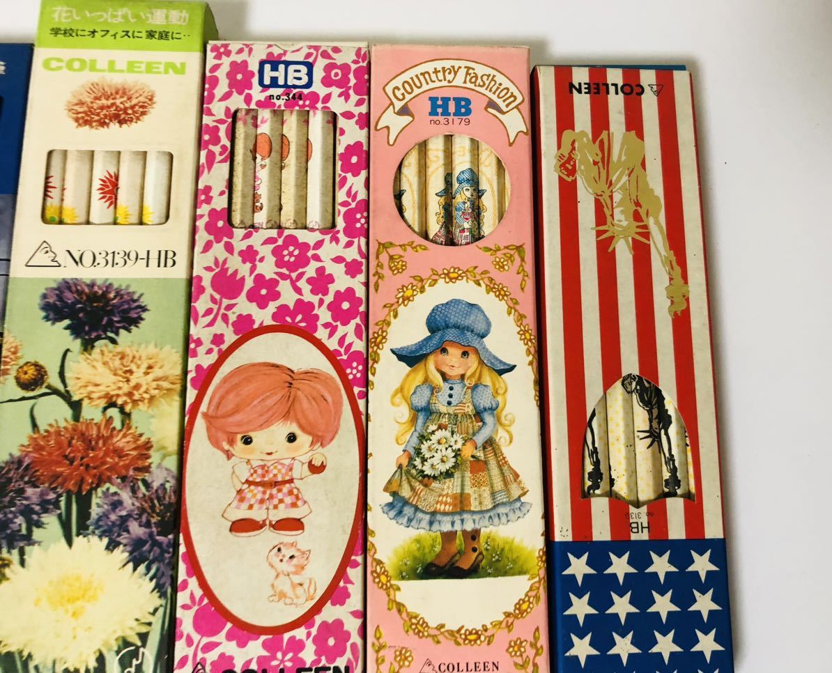 未使用 希少 コーリン鉛筆 7ダース セット 検索（ファンシー 昭和