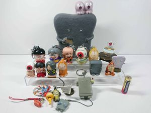 景品 【レトロ】シスコ 鬼太郎 指人形 ミニソフビ 細 CISCO 当時物
