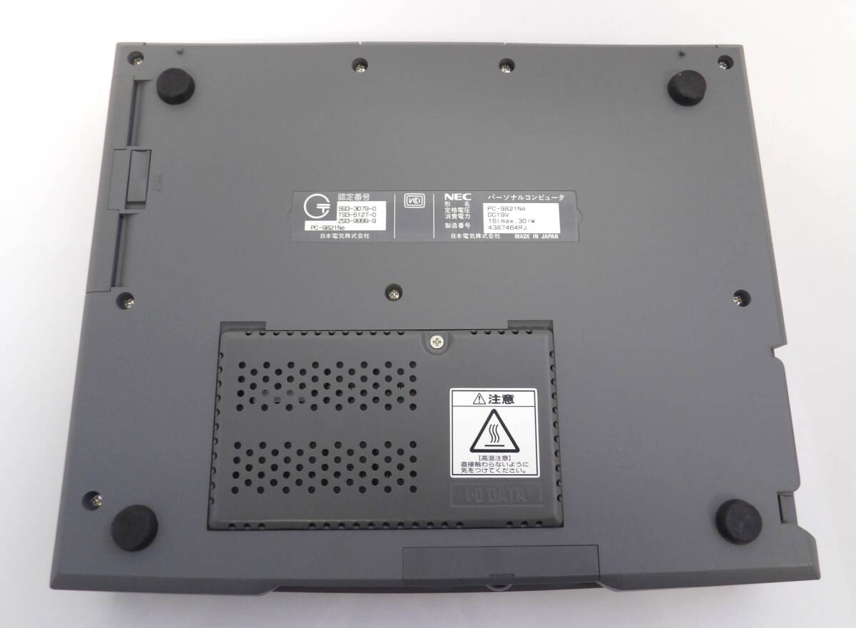 よろづ屋】概ね美品：NEC PC-9821Ne 98ノートPC PC-9821NE-U01 AC