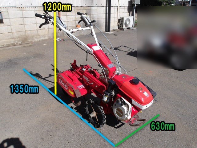 千葉 マメトラ 管理機 MC-403 リコイル ガソリン 4馬力 作業幅 約400