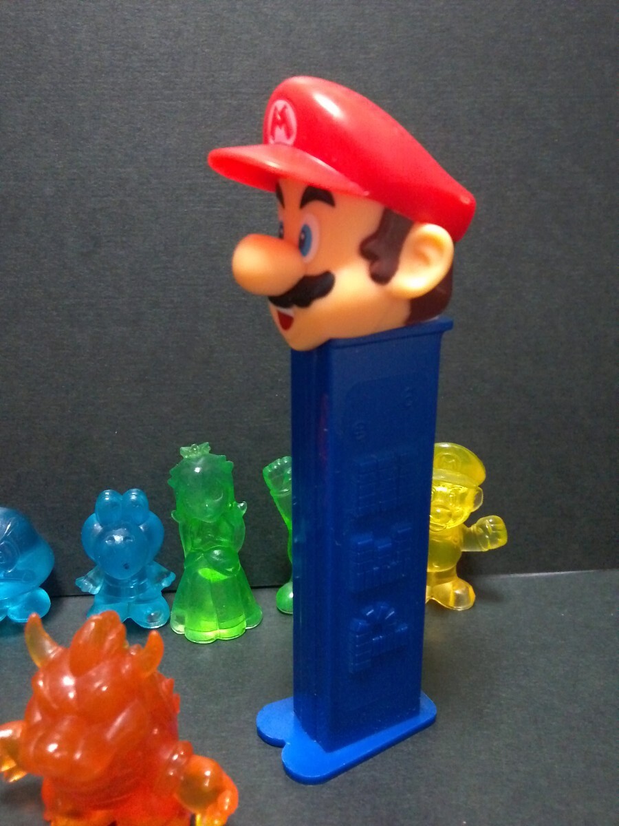 スーパーマリオ レトロセット☆ フィギュア・ソフビ・PEZ・消しゴム