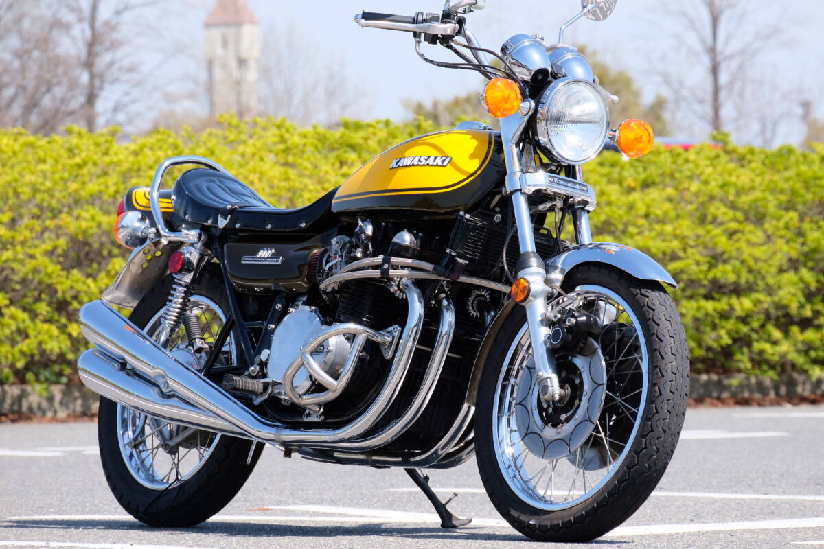 【漢の憧れ！極上イエローボール！】Kawasaki Z1 希少カラー イエローボール 1975年式 カスタム Z1 Z2 KZ1000MK2_5