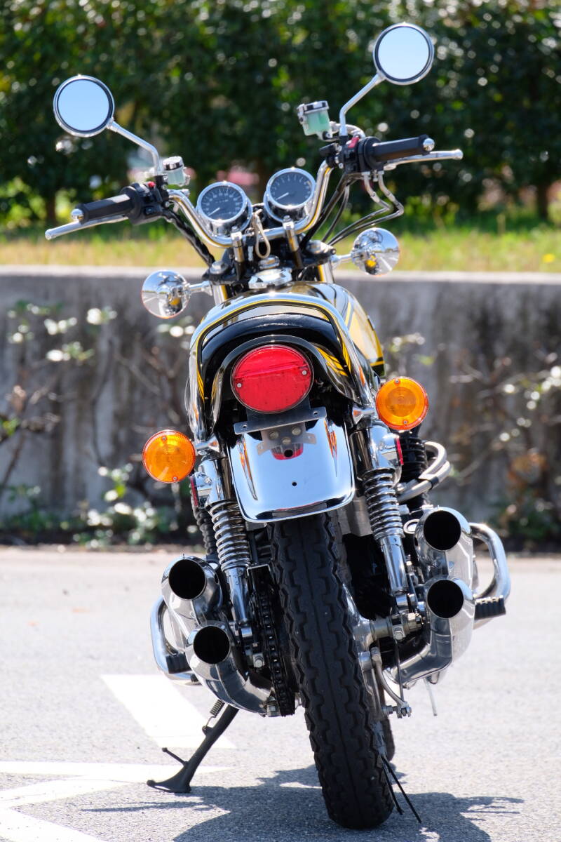 【漢の憧れ！極上イエローボール！】Kawasaki Z1 希少カラー イエローボール 1975年式 カスタム Z1 Z2 KZ1000MK2_8