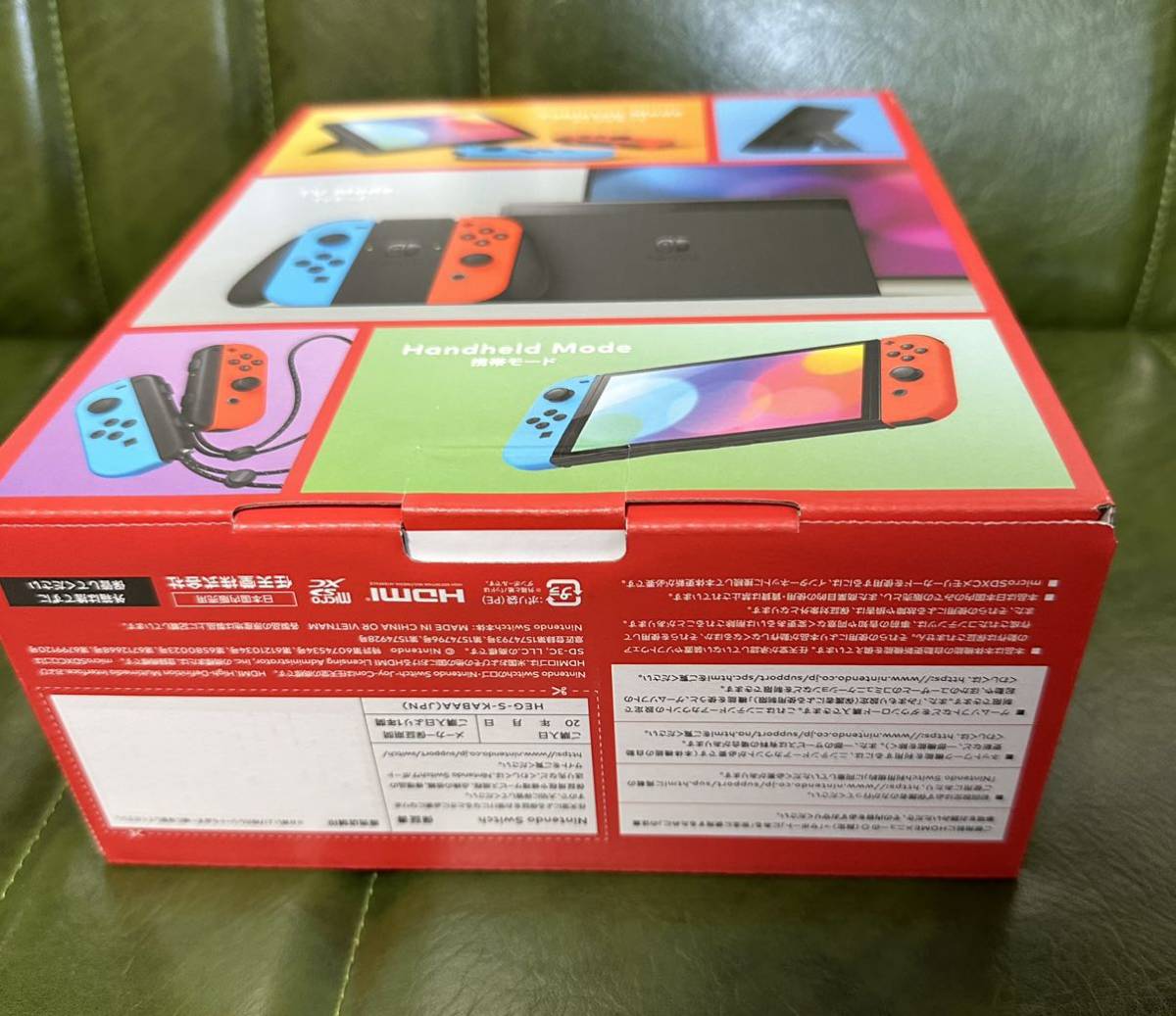 任天堂 Nintendo Switch(有機ELモデル) Joy-Con(L) ネオンブルー/(R) ネオンレッド_4