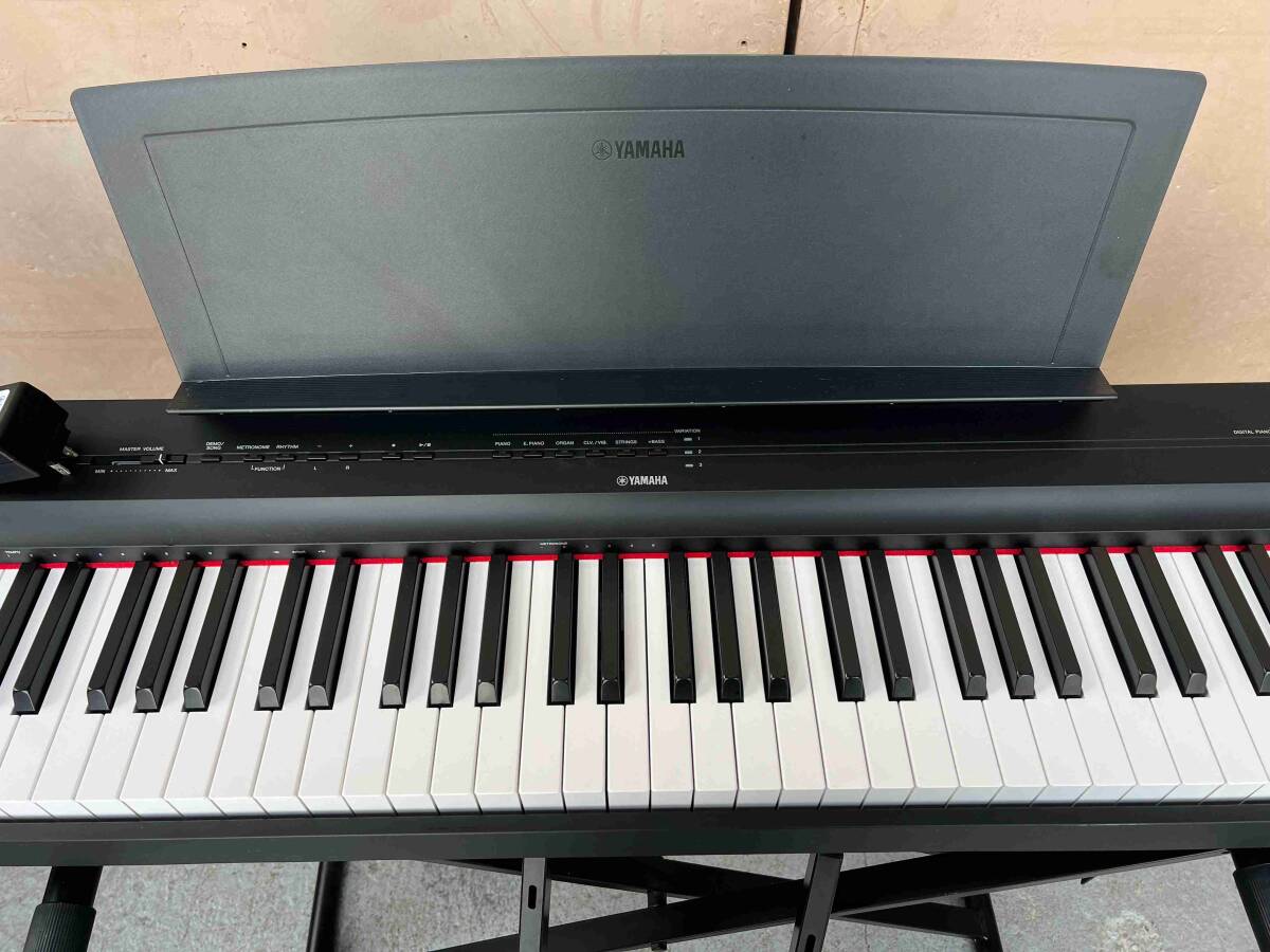 w5767 YAMAHA ヤマハ DIGITAL PIANO P-125 電子ピアノ キーボード