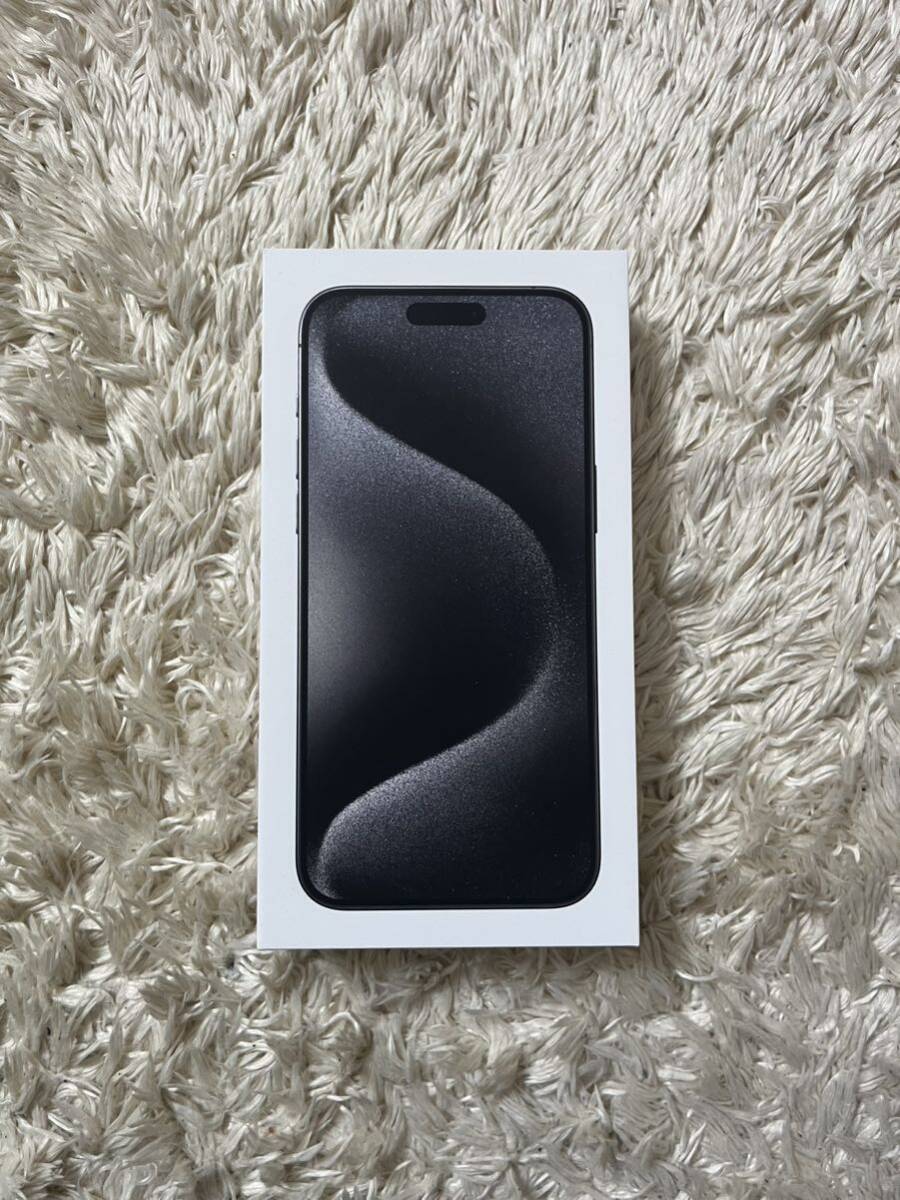 新品未開封】iPhone15 Pro Max 512GBブラックチタニウム (iPhone