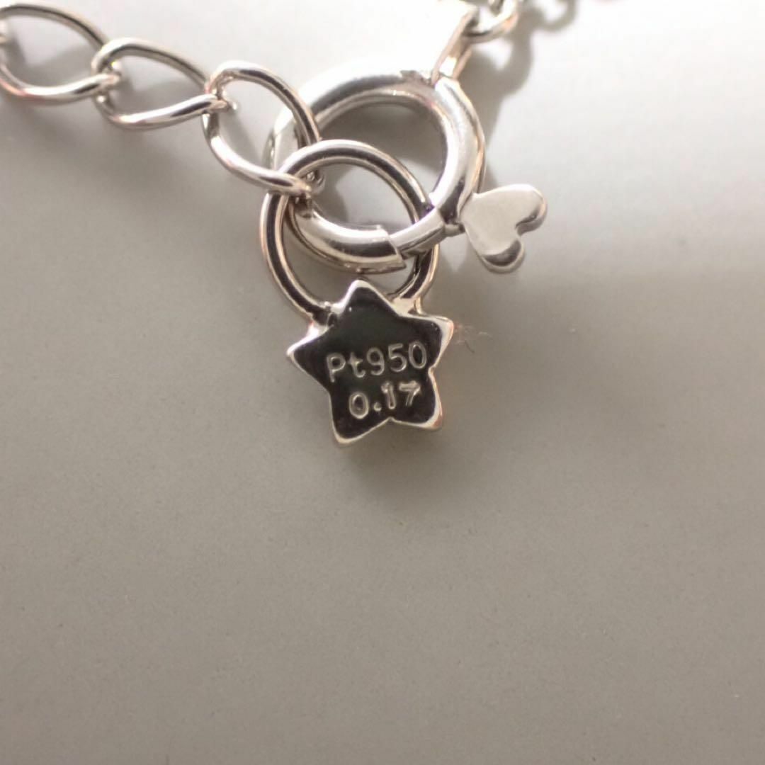 スタージュエリー　ムーンセッティング　ネックレス　pt950_3