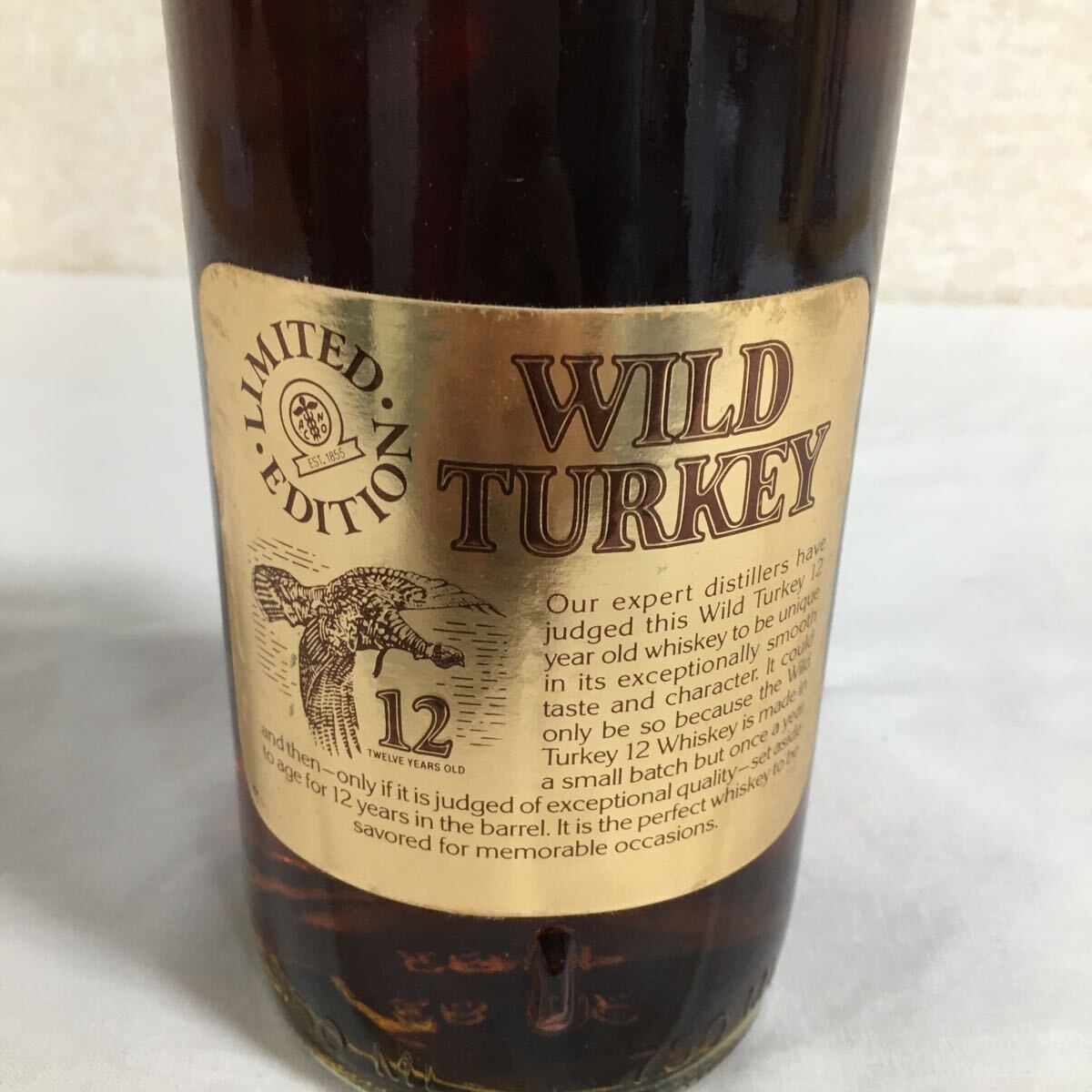 WILD TURKEY ワイルド ターキー 12年 ゴールドラベル バーボン