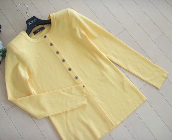 FOXEY BOUTIQUE フォクシー マカロン カーディガン 40