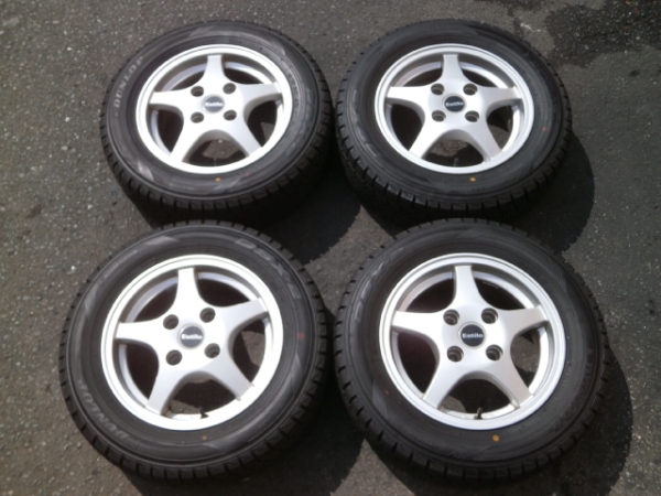 ★バリ山！DSX-2 185/65R14&日産アルミ ウィングロードなどに★