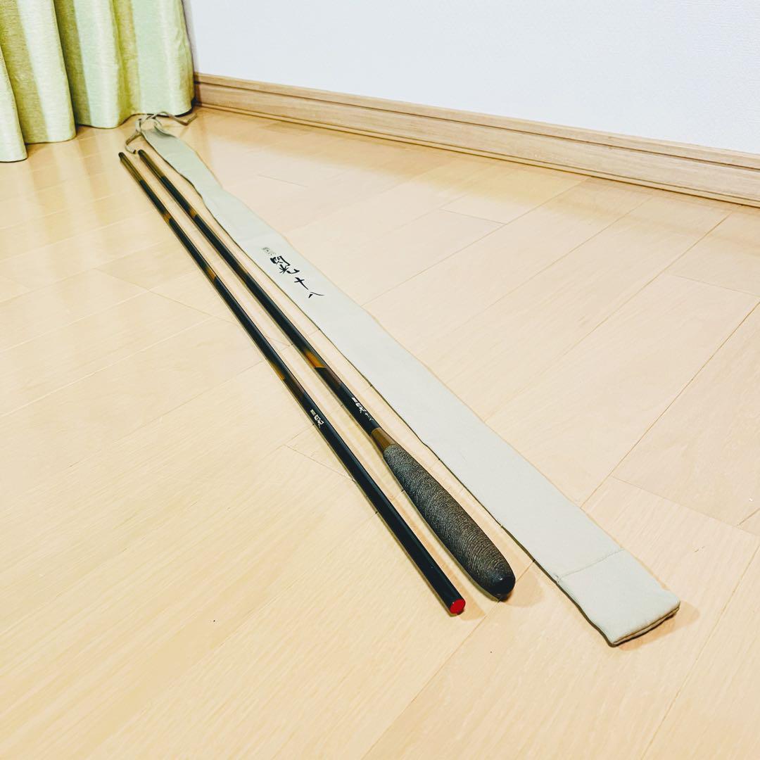 【美品】シマノ SHIMANO へら竿 ヘラブナ竿 飛天弓 閃光 18尺 十八尺 釣具 釣竿 和竿 フィッシング用品_2