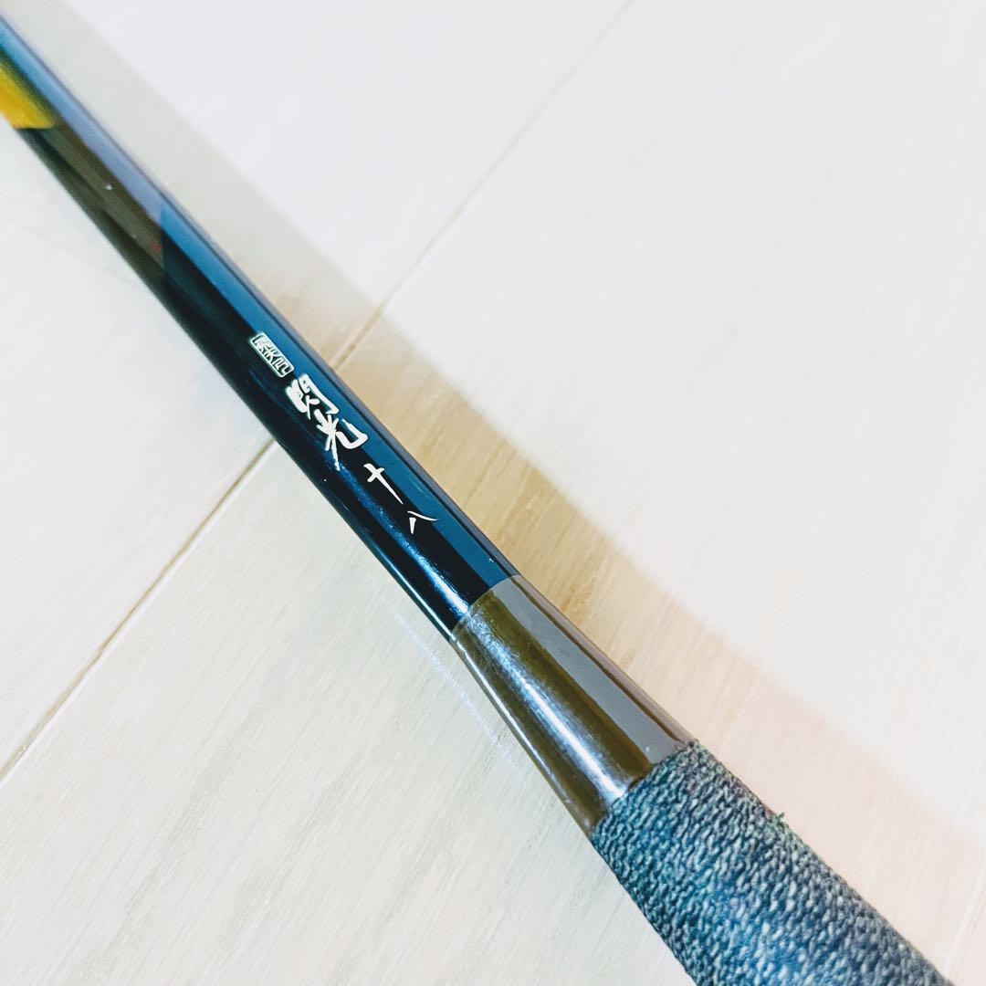 【美品】シマノ SHIMANO へら竿 ヘラブナ竿 飛天弓 閃光 18尺 十八尺 釣具 釣竿 和竿 フィッシング用品_3