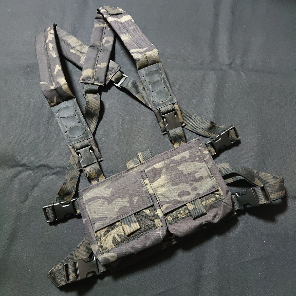 RDR GEAR MODULAR CHEST PACK（MCP）マルチカムブラック RDRギア