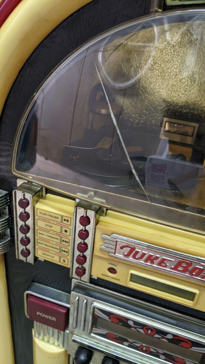 JUKE BOX/ジュークボックス FM/AM/CDプレーヤー アンティーク サイズ