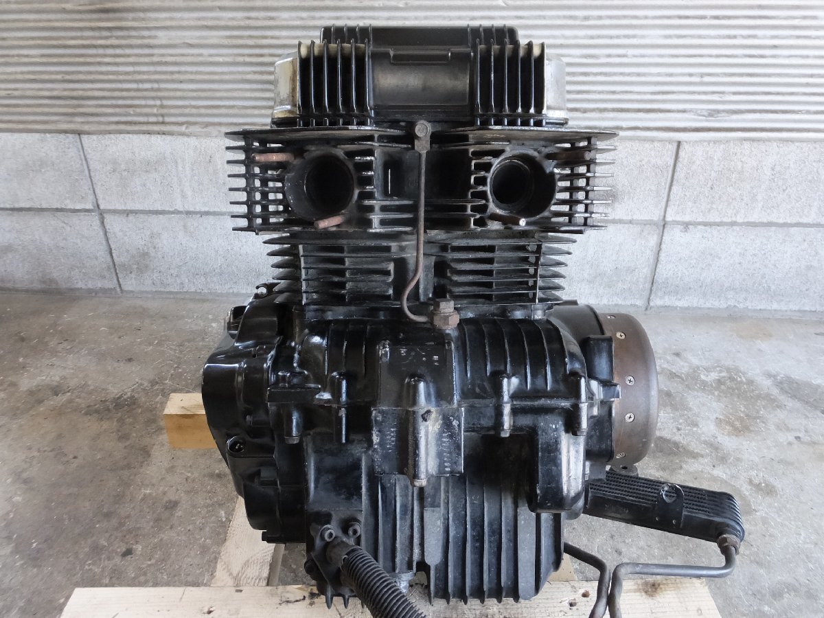 CB450N 純正 当時物 実動エンジン 【動画あり】 オイルクーラー付き 6