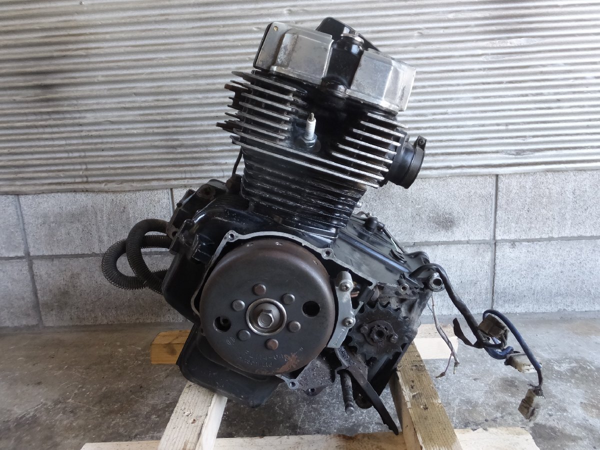 CB450N 純正 当時物 実動エンジン 【動画あり】 オイルクーラー付き 6