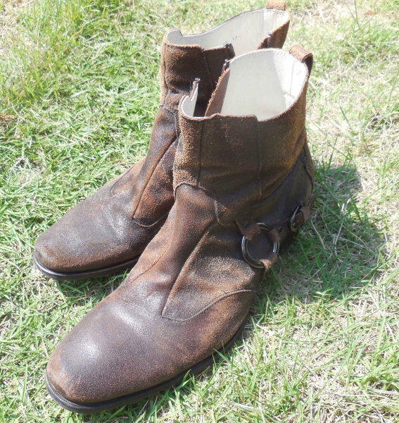 ブラウン　KATHARINE HAMNETT　キャサリン ハムネット　ブーツ