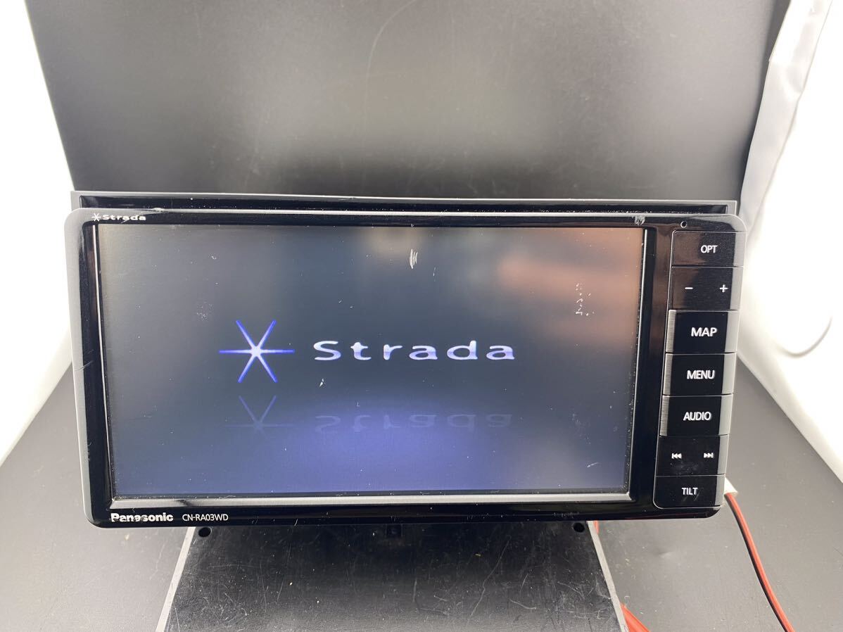 CN-RA03WD パナソニック Bluetooth ストラーダ メモリーナビ 動作確認