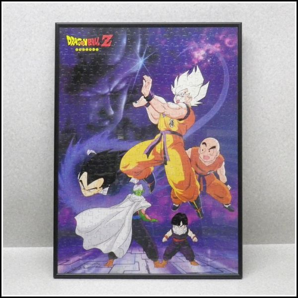 ドラゴンボールZ　ジグソーパズル　完成品 M-1【現状品】当時物希少 ドラゴンボールZ ジグソーパズル完成品「激突