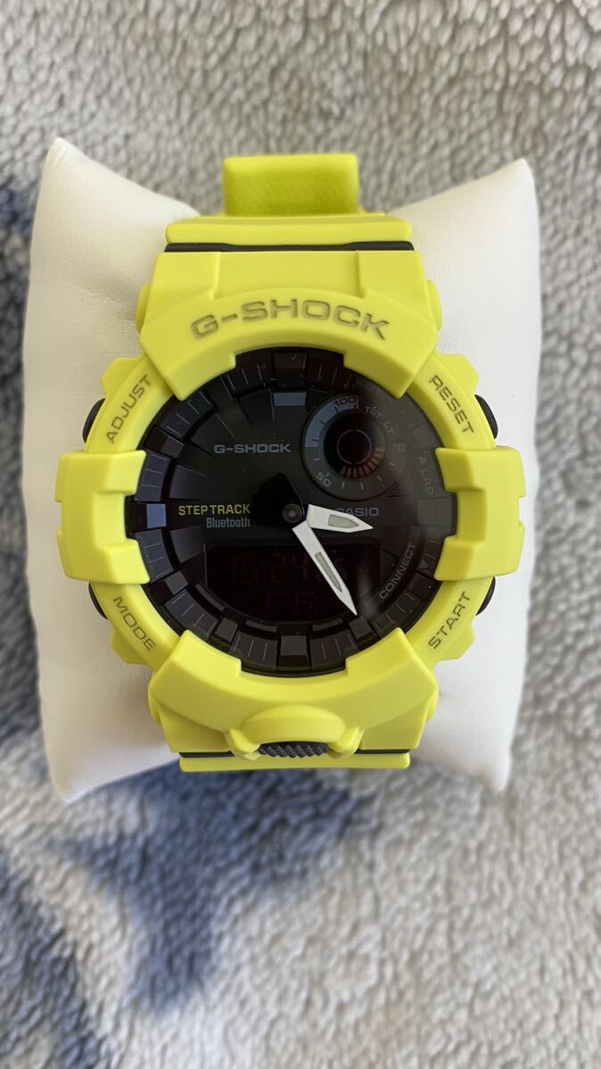 CASIO G-SHOCK G-SQUAD GBA-800-9AJF Bluetooth 搭載モデル 蛍光 
