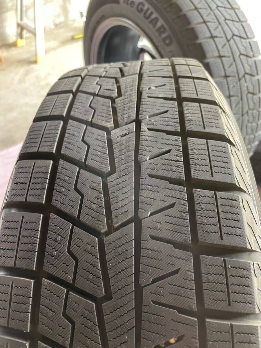 60プリウスに使用 195/60R17 ヨコハマIG70 スタッドレス 4本セット