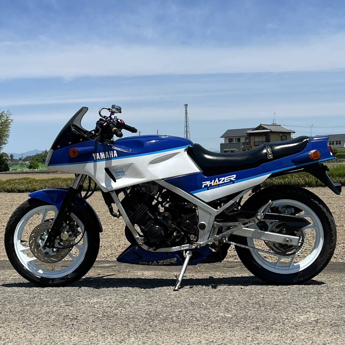 ヤマハ FZ250フェザー 1KG 実動 書類付 現状車 最終型 人気 検）VT VTR 