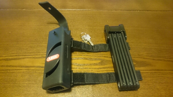 ☆ABUS BORDO 6000　アブス　多関節ロック☆中古　美品