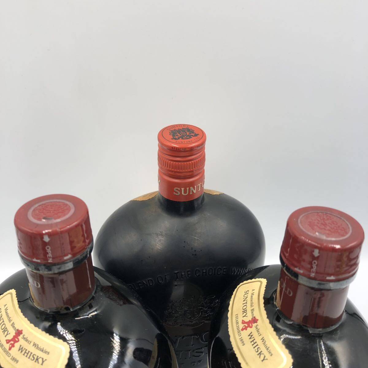 6.7 NG-B3379★未開栓 サントリー オールド ウイスキー 3本まとめ★クール便不可/容量 750〜760ml/アルコール分43%/子/DA3 DD0_4