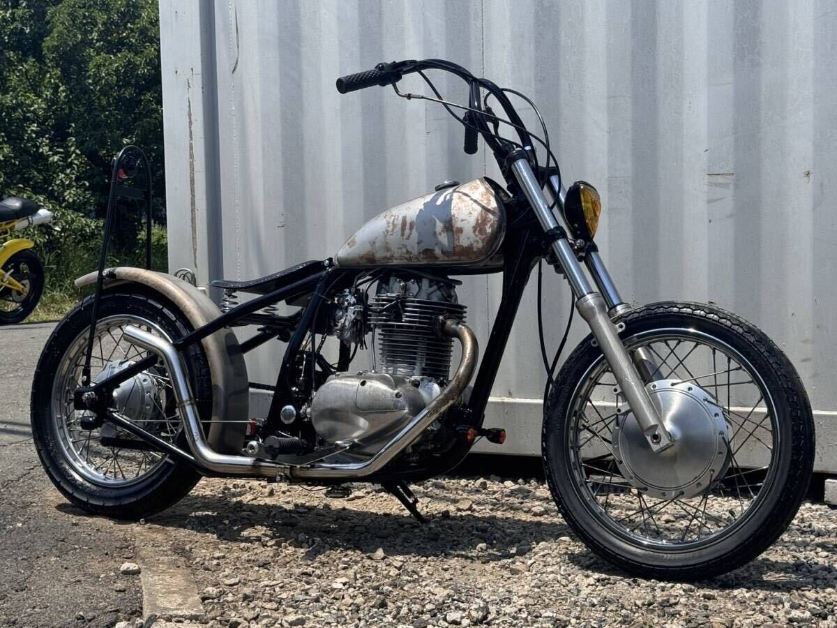 エストレヤ250 エイジング塗装 ボバーカスタム チョッパー B級