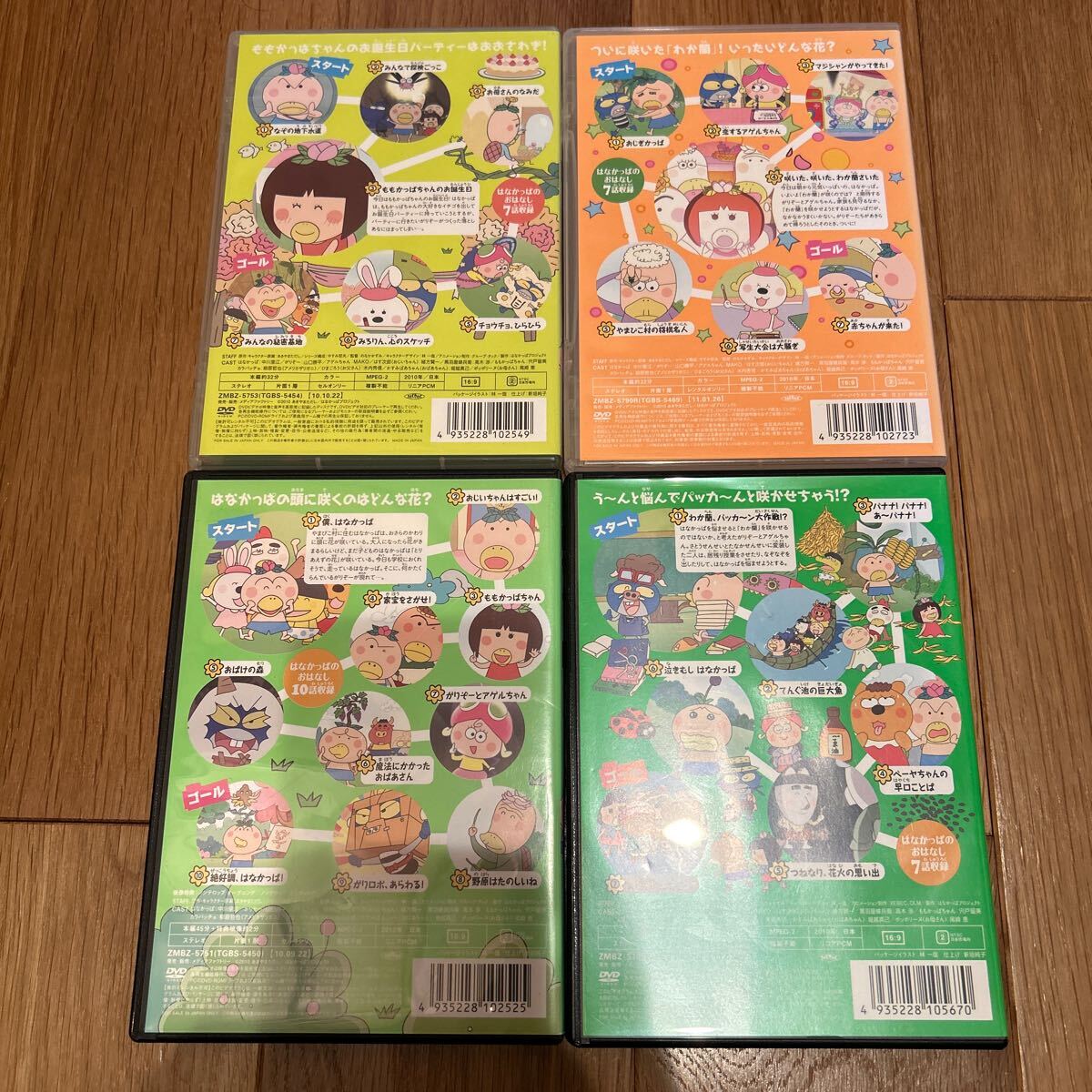 はなかっぱDVD 4枚セットの入札履歴 - 入札者の順位