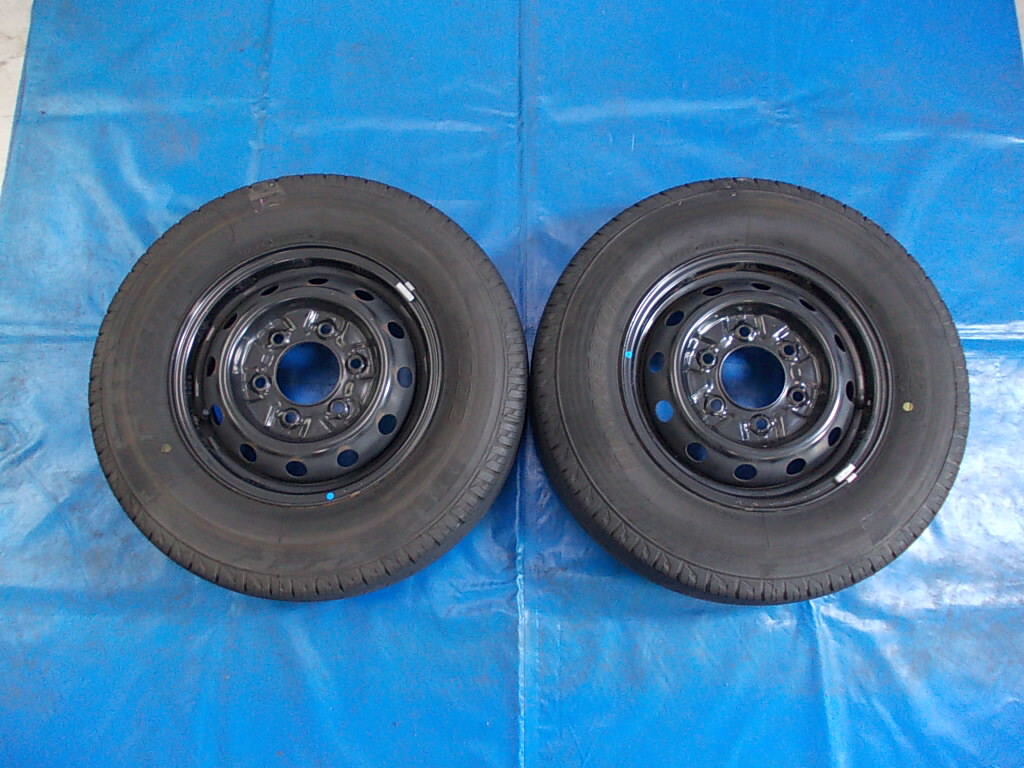 ☆中古☆ボンゴ/バネット□タイヤ□185R14 LT 8PR□ホイール□純正鉄